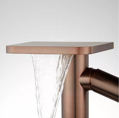 New Oil Rubbed Bronze Knox Waterfall Vessel Faucet Overflow by Signature Hardware