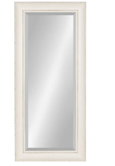 New Ice Rock Mindi Matte SMART-188-24M-SM-016 Vanity Mirror-Solid Mindi and Mindi Veneer-Bevel Mirror by Signature Hardware