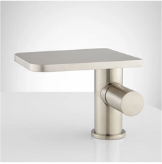 New Brushed NIckel Knox Waterfall Vessel Faucet Overflow by Signature Hardware