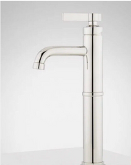 New Polished Nickel Greyfield Single Handle Lavatory Faucet by Mirabelle