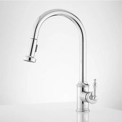 New Chrome Westgate Pull-Down Kitchen Faucet by Signature Hardware