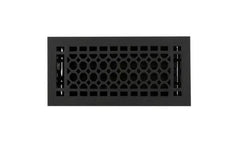 New 4" x 8" Cast Iron Honeycomb Floor Register by Signature Hardware