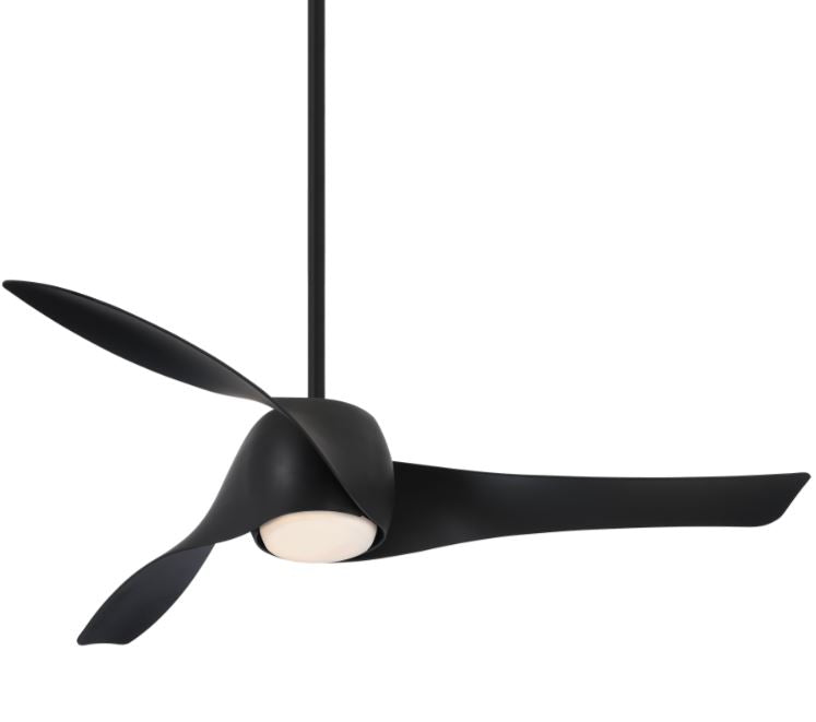 New Coal Finish Artemis™ - LED 58" 3 Blades Smart Ceiling Fan F803DL-CL Minka-Aire