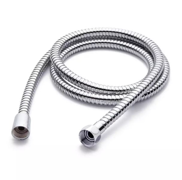 New Chrome 60" Stretchable Metal Hand Shower Hose by Signature Hardware