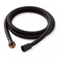 New Matte Black 60" Stretchable Metal Hand Shower Hose by Signature Hardware