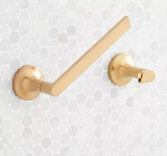 New Gold Lentz Toilet Paper Holder by Signature Hardware