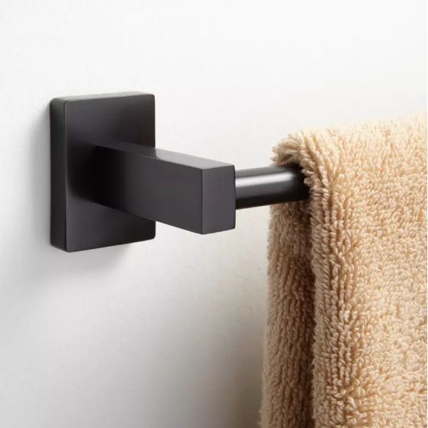 New Oil rubbed Bronze Helsinki Towel Bar by Signature Hardware