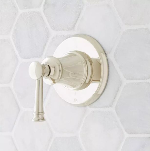 New Beasley In-Wall Shower Diverter by Signature Hardware