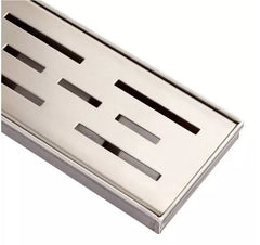 New 48" Brushed Stainless Steel Effendi Linear Shower Drain by Signature Hardware