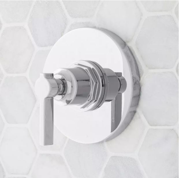 New Chrome Greyfield Pressure Balance Shower Valve by Signature Hardware