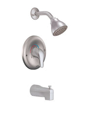 New Moen TL183EPBC Single Handle Eco Performance Tub and Shower Trim, Brushed Chrome