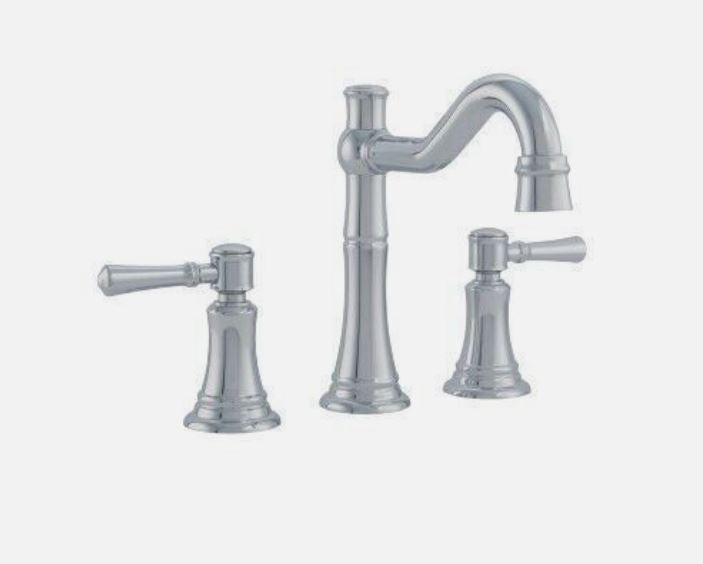 New Brushed Nickel St. Martin Deck Mounted Roman Tub Filler Faucet by Mirabelle