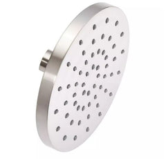 New Polished Nickel Modern Round Rainfall Shower Head - 2.5 GPM by Signature Hardware