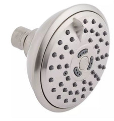 New Brushed Nickel Round Multifunction Shower Head by Signature Hardware