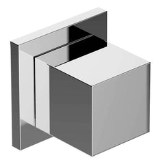 New Polished Chrome Graff G-8072-SH1-PC-T M-Series Square Three-Way Diverter Valve Trim Plate and Handle