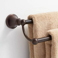 New Oil Rubbed Bronze 24" Seattle Double Towel Bar by Signature Hardware