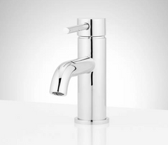 New Chrome Single-Hole Bathroom Faucet by Signature Hardware