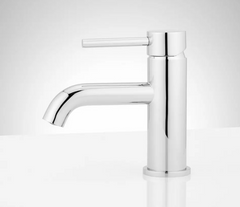 New Chrome Single-Hole Bathroom Faucet by Signature Hardware