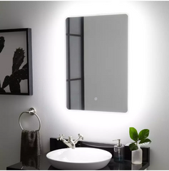 New 20" Winnberg Lighted Mirror with Tunable LED by Signature Hardware