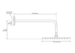 New Chrome Callas Thermostatic Shower System With Rainfall Shower and Hand Shower by Signature Hardware