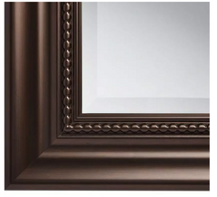 New Oil Rubbed Bronze 24" Bernstein Surface Mount Deco Aluminum Mirror Medicine Cabinet by Signature Hardware