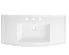 New Olney Porcelain Wall-Mount Sink by Signature Hardware