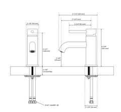 New Chrome Single-Hole Bathroom Faucet by Signature Hardware