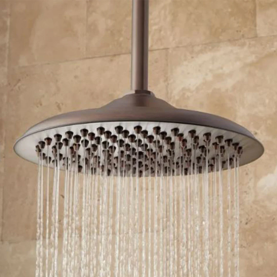 New 12" Oil Rubbed Bronze Bostonian Rainfall Nozzle Shower Head