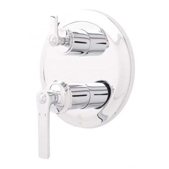 New Chrome Cooper Pressure Balanced Shower Valve with 3-way Diverter - Signature Hardware