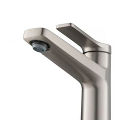 New Kraus Indy Single Handle Bathroom Faucet in Spot Free Stainless Steel Finish