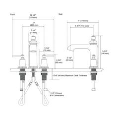 New Oil Rubbed Bronze Cooper Widespread Bathroom Faucet by Signature Hardware